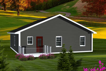 Ranch House Plan #1020-00275 Elevation Photo