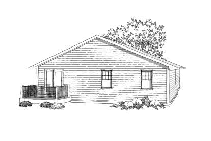 Ranch House Plan #1020-00276 Elevation Photo