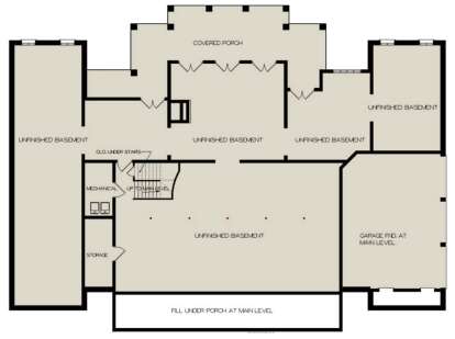 Daylight Basement for House Plan #048-00209
