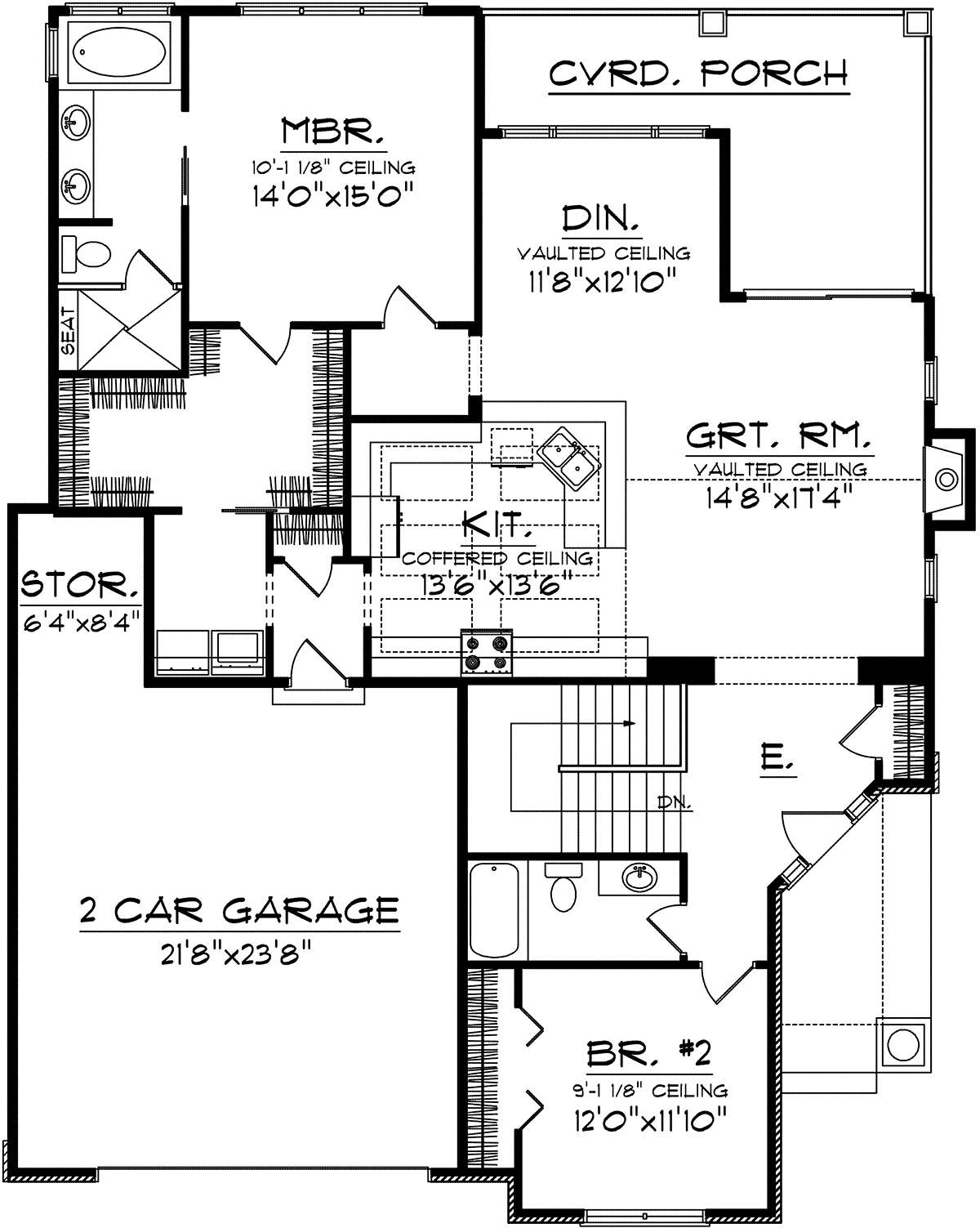 Main Floor for House Plan #1020-00286