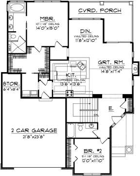 Main Floor for House Plan #1020-00286
