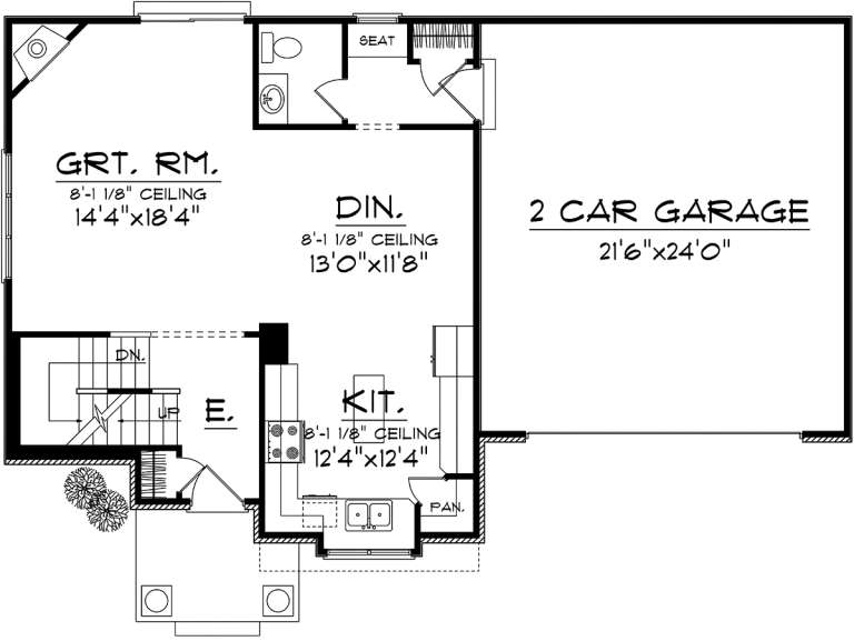 House Plan House Plan #20294 Drawing 1