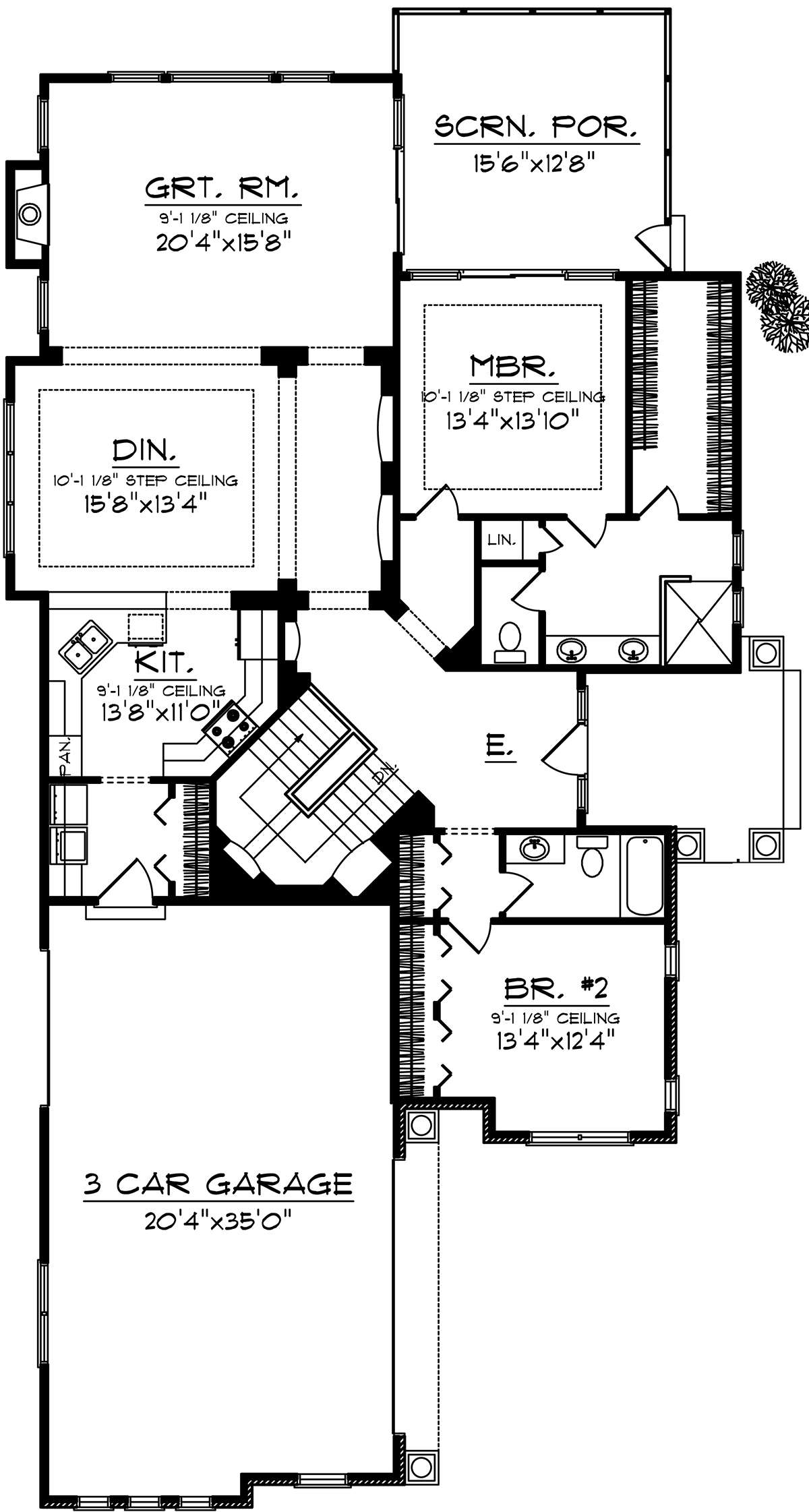 Main Floor for House Plan #1020-00289