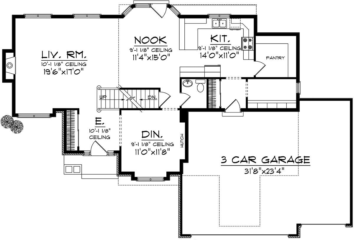Main Floor for House Plan #1020-00292
