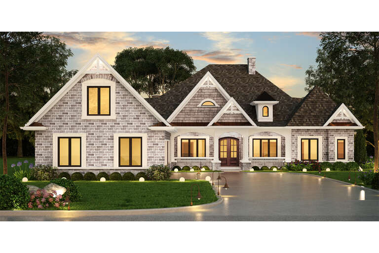 House Plan House Plan #20301 Front Elevation 