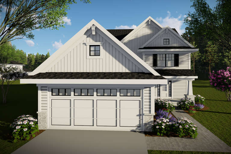 House Plan House Plan #20302 Front Elevation 