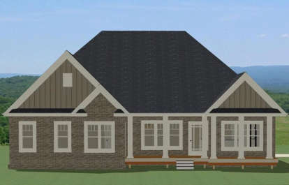 Craftsman House Plan #6849-00046 Elevation Photo