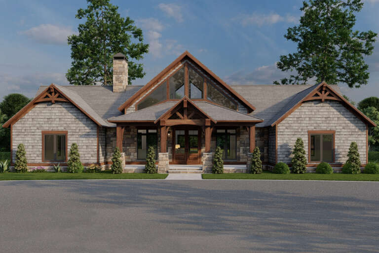 House Plan House Plan #20306 Front Elevation 