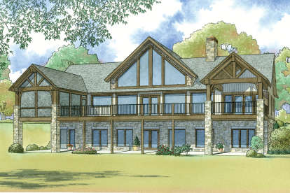 Craftsman House Plan #8318-00094 Elevation Photo