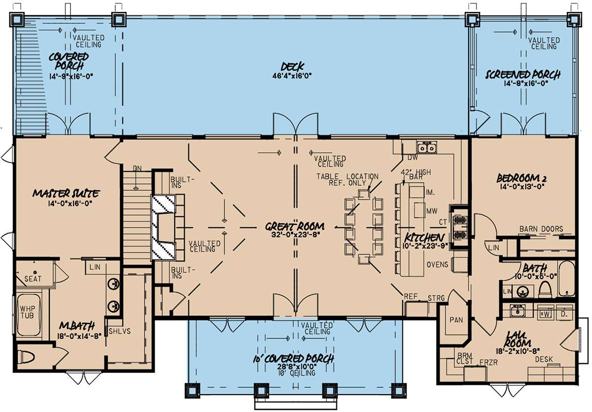 Main Floor for House Plan #8318-00094