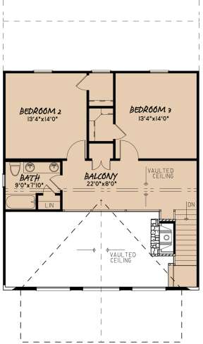 Second Floor for House Plan #8318-00095