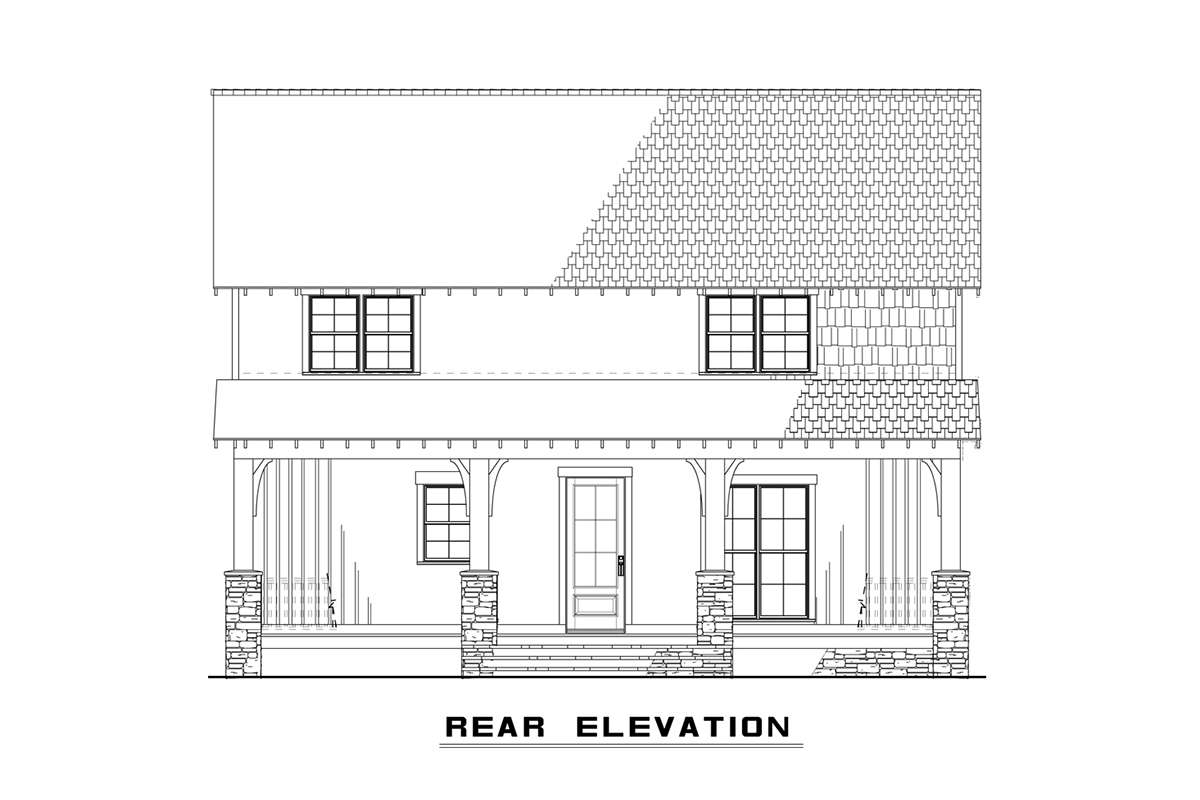 Country House Plan #8318-00096 Elevation Photo