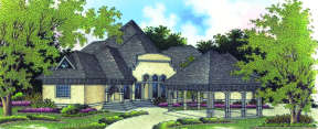 Traditional House Plan #048-00211 Elevation Photo