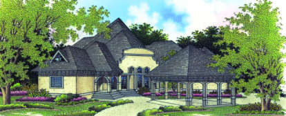 Traditional House Plan #048-00211 Elevation Photo