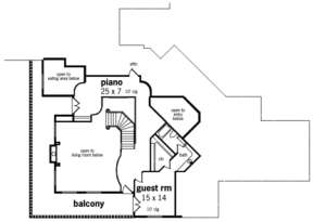 Floorplan 2 for House Plan #048-00211