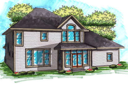 Craftsman House Plan #1020-00297 Elevation Photo