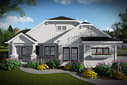 Craftsman House Plan #1020-00298 Elevation Photo