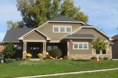 House Plan House Plan #20311 Front Elevation 