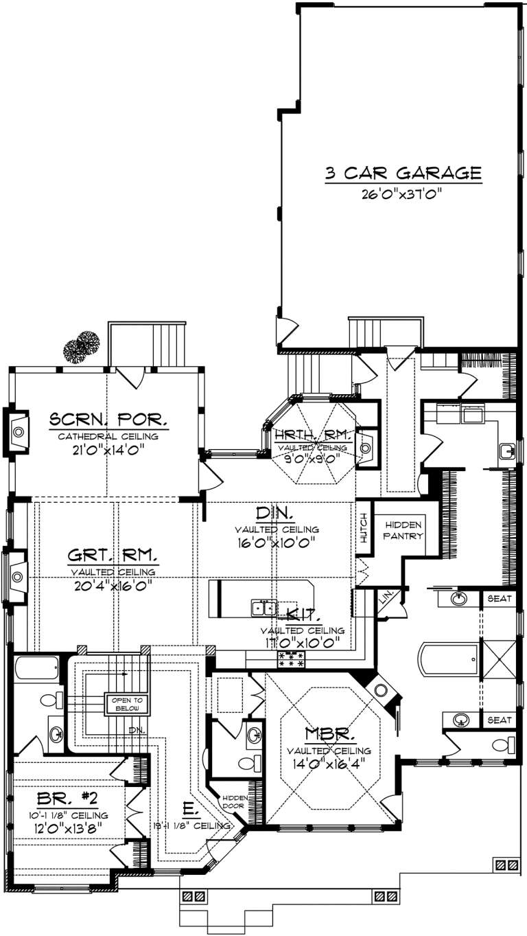 House Plan House Plan #20312 Drawing 1