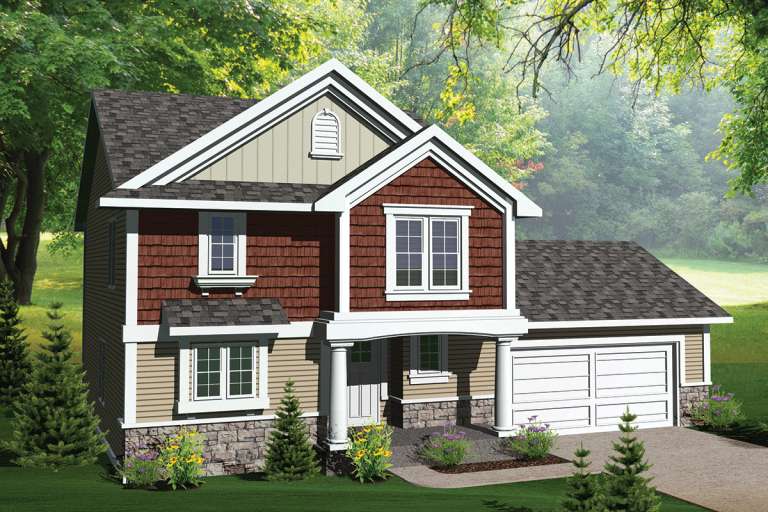 House Plan House Plan #20313 Front Elevation