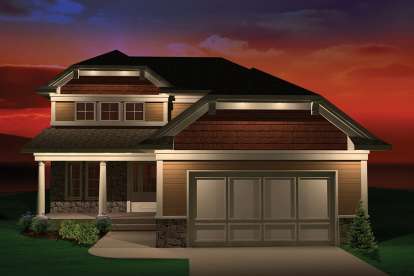 House Plan House Plan #20314 Front Elevation 