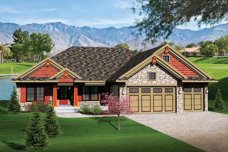 House Plan House Plan #20315 Front Elevation 