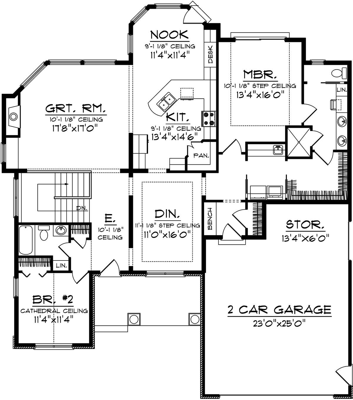 Main Floor for House Plan #1020-00303