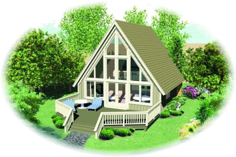 House Plan House Plan #2032 Front Elevation