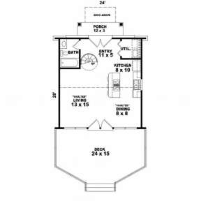 Main Floor for House Plan #053-00002