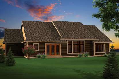 Northwest House Plan #1020-00307 Elevation Photo