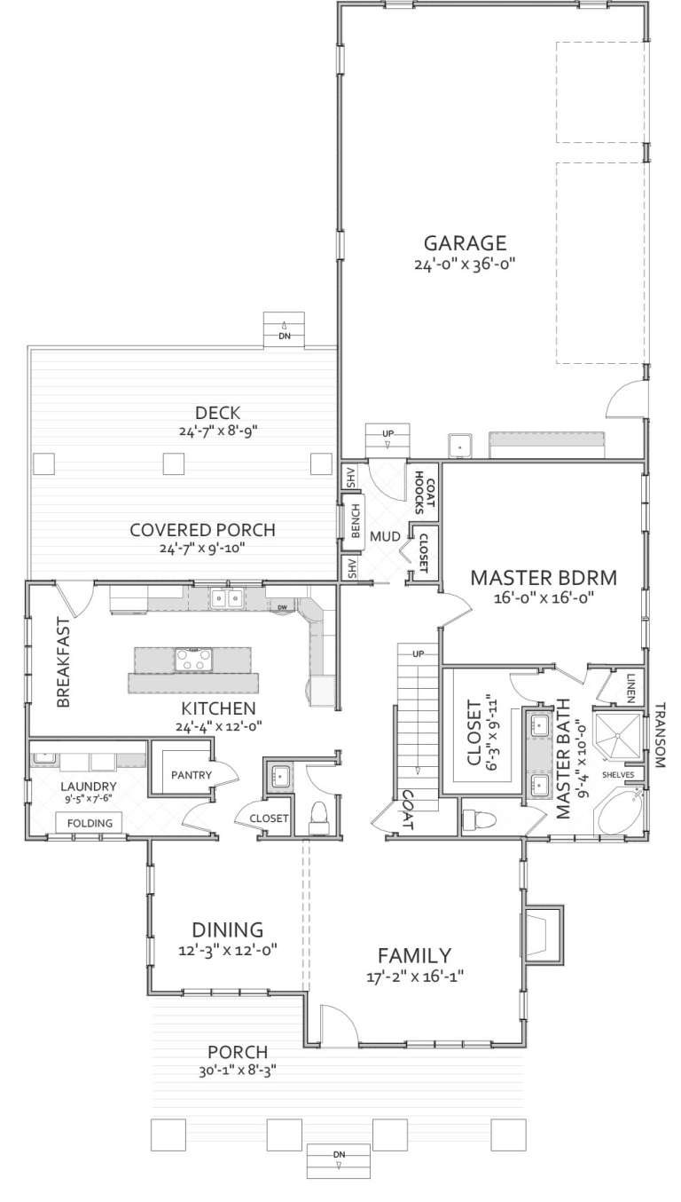 House Plan House Plan #20322 Drawing 1