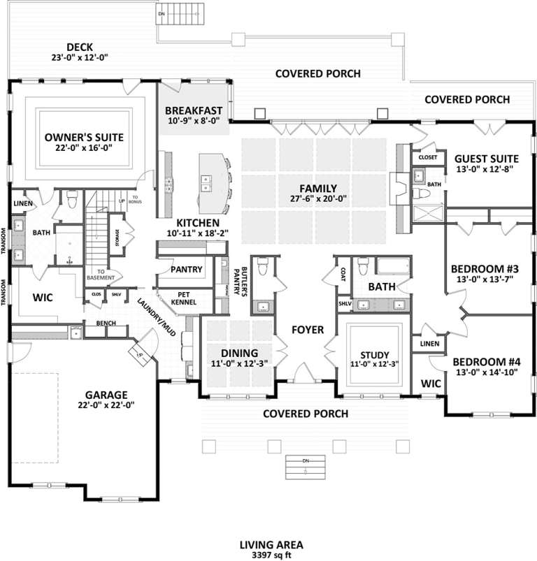House Plan House Plan #20324 Drawing 1