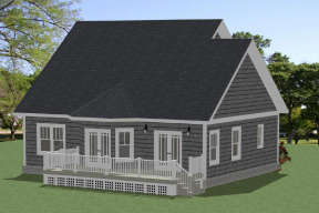 Cottage House Plan #6849-00051 Elevation Photo