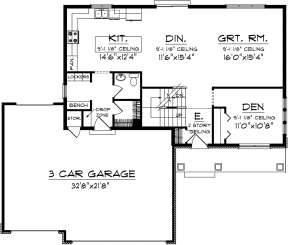 Main Floor for House Plan #1020-00309