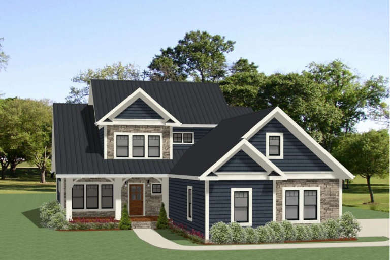 House Plan House Plan #20328 Front Rendering