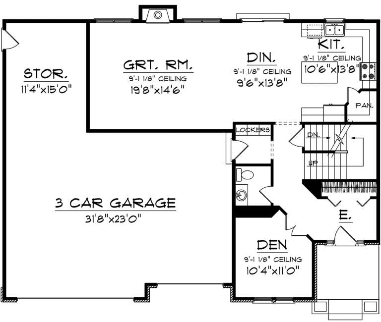 House Plan House Plan #20330 Drawing 1