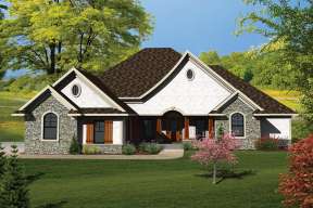 French Country House Plan #1020-00312 Elevation Photo