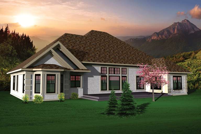 French Country House Plan #1020-00312 Elevation Photo