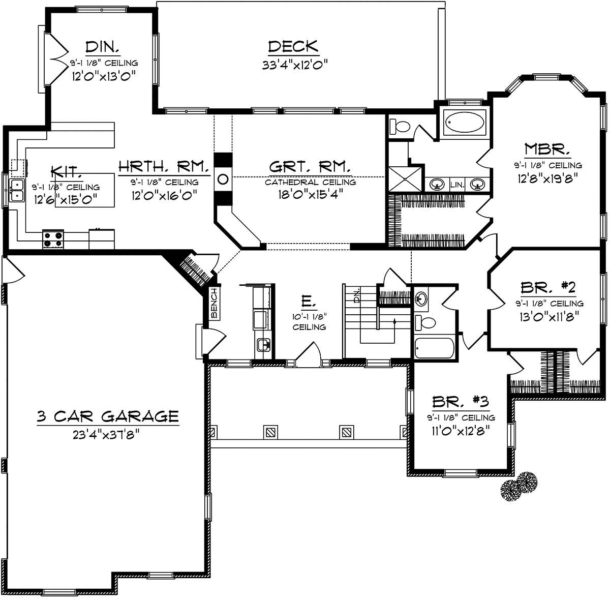 Main Floor for House Plan #1020-00312