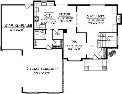 Main Floor for House Plan #1020-00313