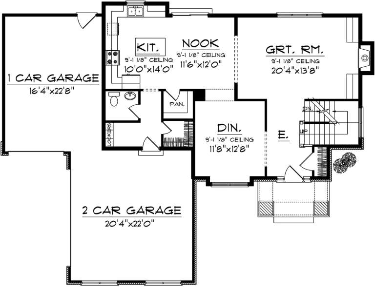 House Plan House Plan #20332 Drawing 1