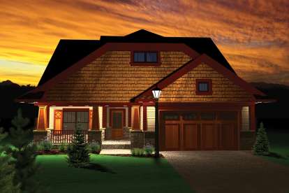 Craftsman House Plan #1020-00316 Elevation Photo