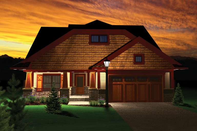 House Plan House Plan #20335 Front Elevation 