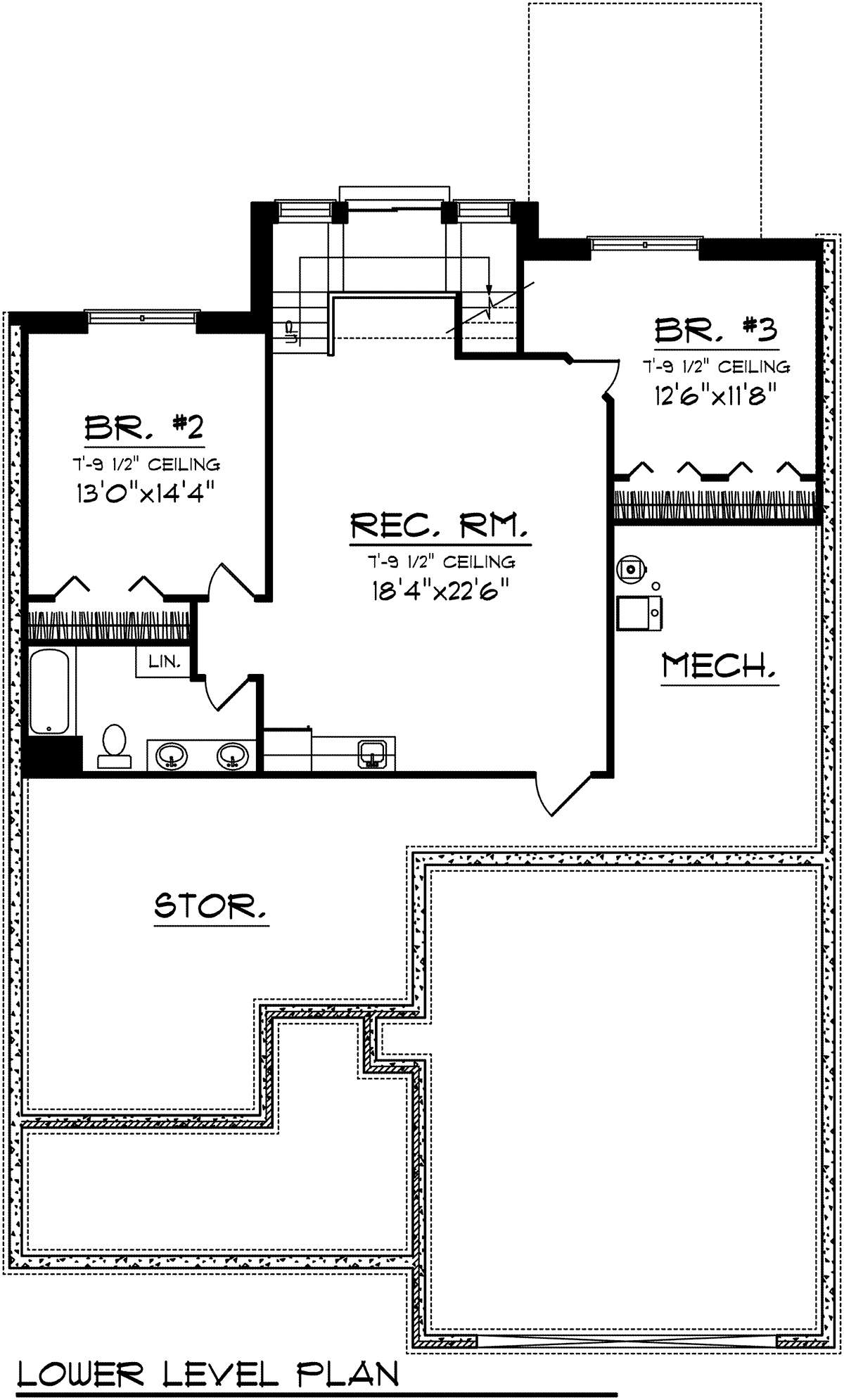 Basement for House Plan #1020-00316