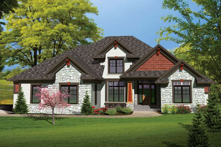 House Plan House Plan #20337 Front Elevation 
