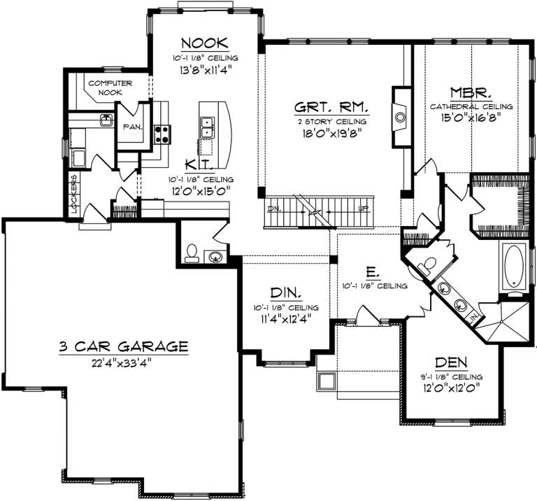 House Plan House Plan #20337 Drawing 1