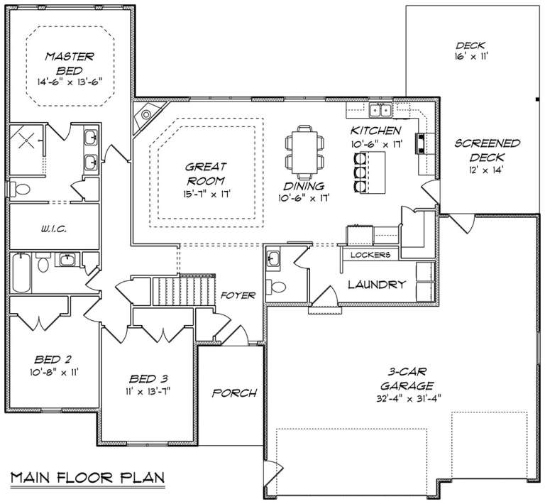 House Plan House Plan #20341 Drawing 1