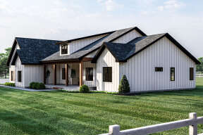 Modern Farmhouse House Plan #963-00322 Elevation Photo
