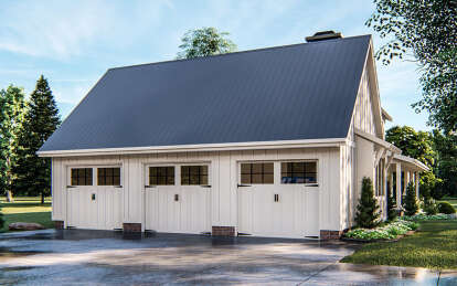 Modern Farmhouse House Plan #963-00323 Elevation Photo