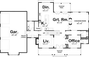 Main Floor for House Plan #963-00323